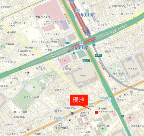 【地図】 | クローバー・レジデンス弁天町