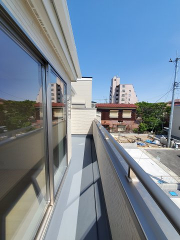 北葛飾郡松伏町　松伏　新築戸建　全6棟のバルコニー|施工例です
