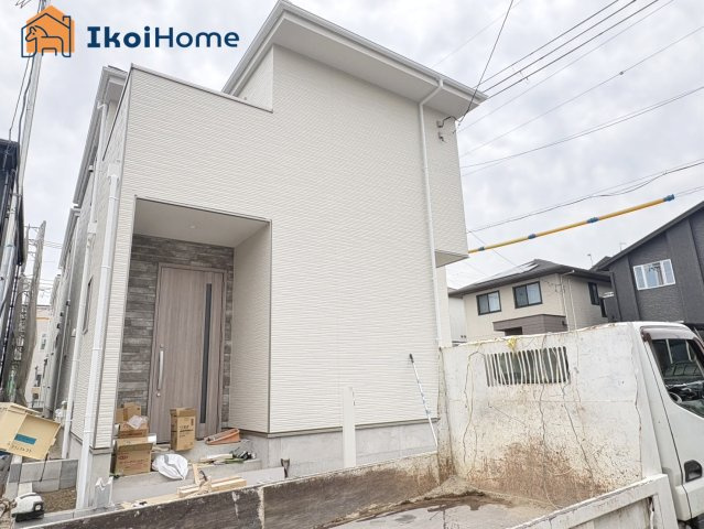 明石市大久保町松陰山手　全6棟1号棟　新築戸建の前面道路含む現地写真|●年中無休：当日予約可●西区、垂水区、明石市初。弊社は契約前に新築戸建の住宅診断を無料で行っています