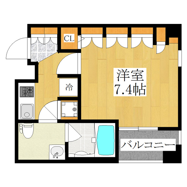 Ｌ－Ｆｌａｔ板橋の間取り|収納たっぷりです☆