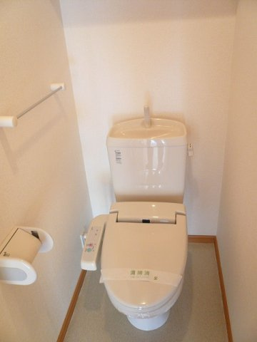 クレメントガーデンハウス　Ａ棟のトイレ|トイレです