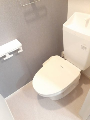 レジャリー　バッドのトイレ|ゆったりとした空間のトイレです