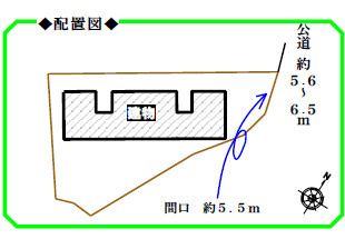 田方郡函南町間宮の一棟アパートの区画図