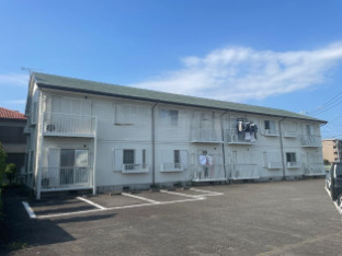 田方郡函南町間宮の一棟アパートの外観