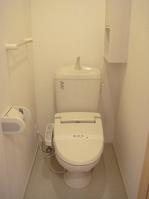 ジェルメＣのトイレ|清潔感のあるトイレです