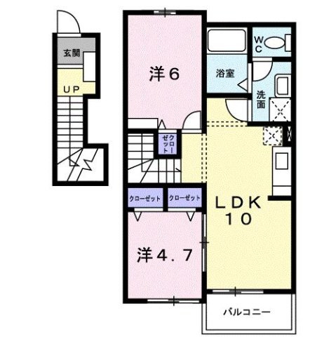 ヴィラパークサイドの間取り