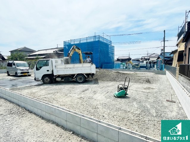 姫路市大塩町　第5　新築一戸建ての外観|現在建築中！落ち着いた街並みで新生活を始めることが出来そう！周辺の物件も併せてご紹介させて頂きます！