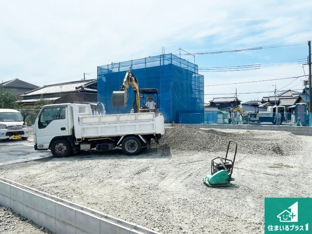 姫路市大塩町　第5　新築一戸建ての外観|現在の進捗状況です！順調に作業進行中、完成が待ち遠しいです！詳細の間取り等、お気軽にお問い合わせください！