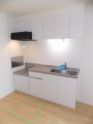 トゥインクル　Ａのキッチン|コンパクトなキッチンで掃除もラクラク