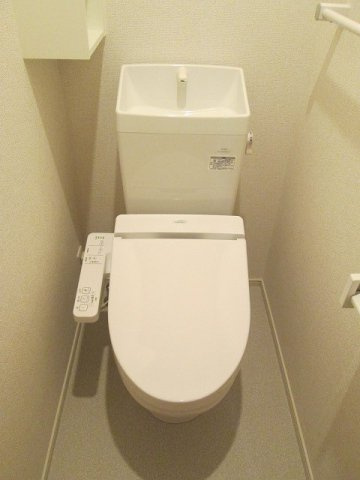 プリムローズ　Ⅱ　Ｂのトイレ|トイレもきれいです