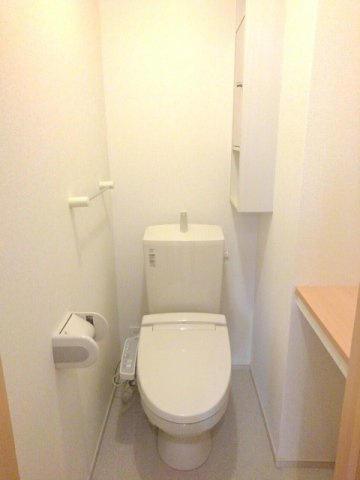 ロード早水　Ⅱのトイレ|ゆったりとした空間のトイレです
