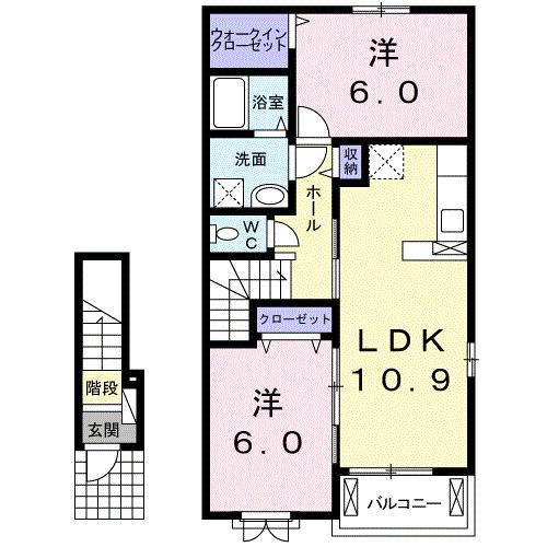 ＬＵＣＥ　Ⅱの間取り