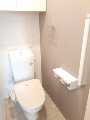 フェニーチェ　ミナ　Ⅳのトイレ|コンパクトで使いやすいトイレです