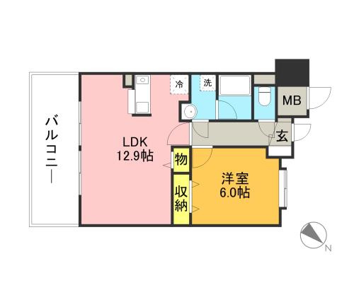 【間取り】 | キルンズ博多駅南