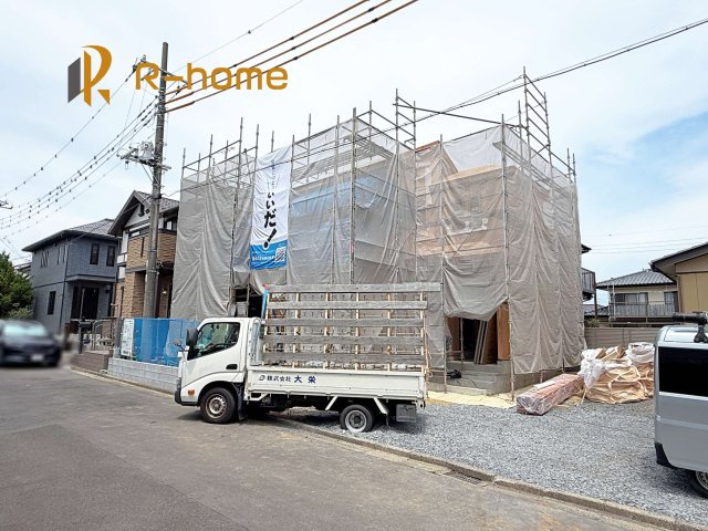 水戸市堀町2241番　新築戸建て　A号棟の外観|ご予約を頂ければ、『平日』はもちろん『早朝』や『夜間』もご見学可能です♪お気軽にお申し付けください♪