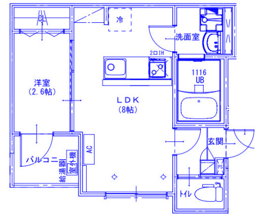KEIAI RESIDENCE 北上尾Ⅴの間取り