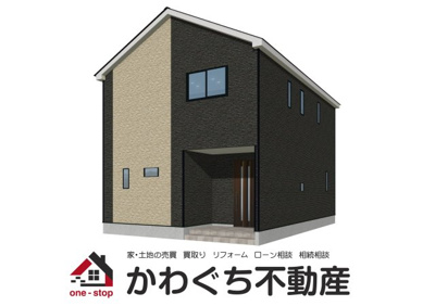 【外観パース】 | Cradle garden　山形市桜田西第３　1号棟 | ★内覧予約でブランド米2kg★