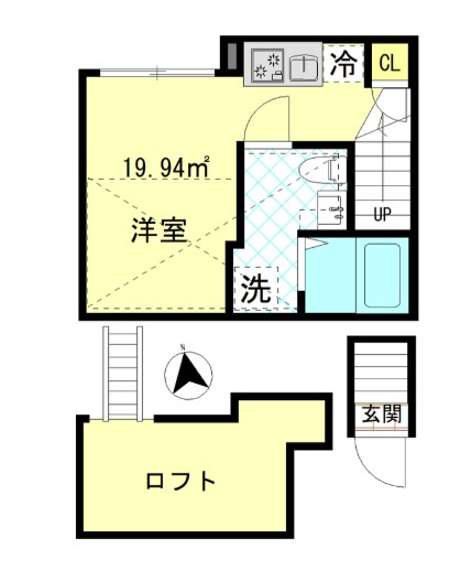 インベスト蒲田４５の間取り|間取り