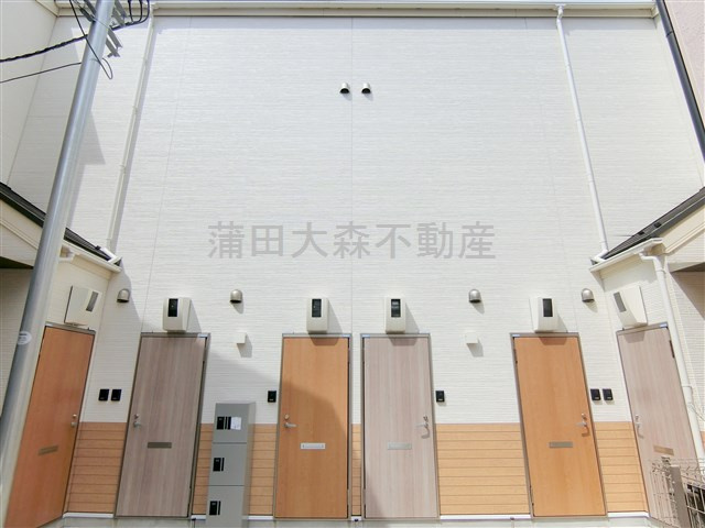 インベスト蒲田４５の外観|2022年5月築　木造地上2階建て
東京都大田区東蒲田2丁目　京浜急行本線京急蒲田駅徒歩9分