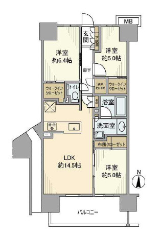 メイツ深川住吉の間取り