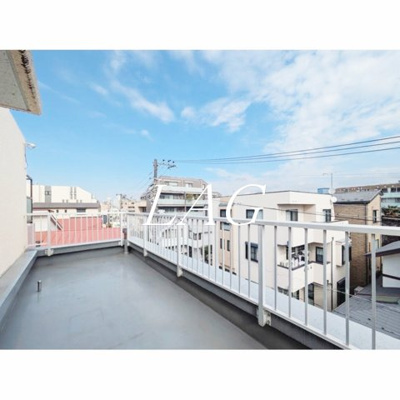 【バルコニー】 | ＴＯＰ市ヶ谷 | ルーフバルコニーです。