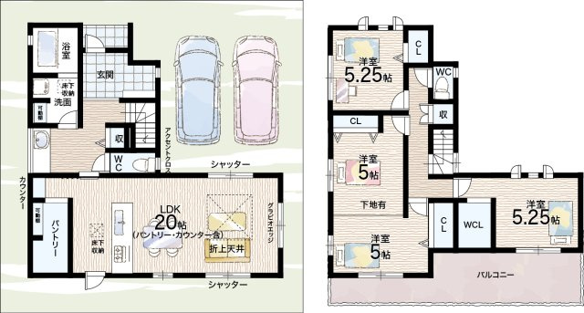 ●29(土)30(日)現地説明会　生駒市小平尾町　限定1邸の間取り|1号地