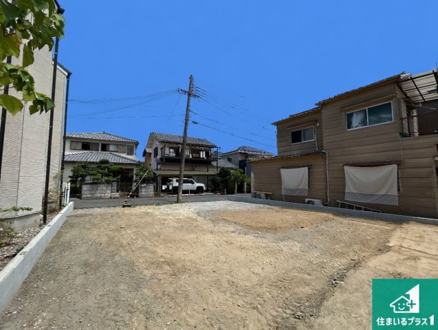 ●29(土)30(日)現地説明会　生駒市小平尾町　限定1邸の外観|建築中ですが現地を見ると分かる事もございますので、ぜひ一度現地をご覧ください。