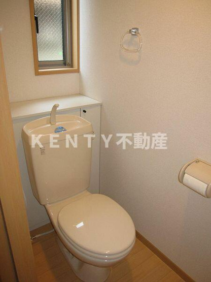 【トイレ】 | プラージュ | 落ち着いたトイレです