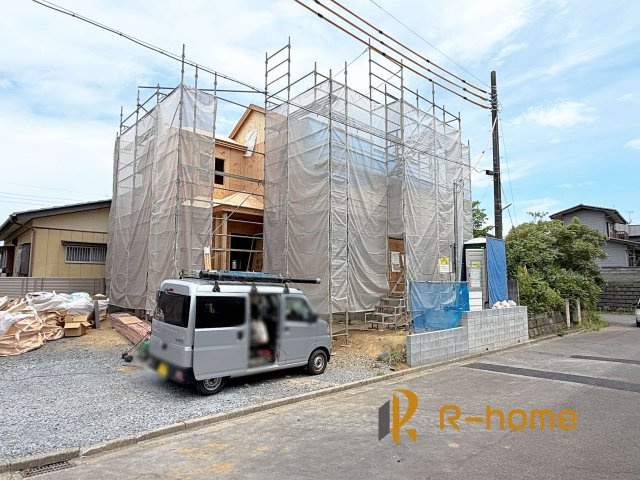 水戸市堀町2241番　新築戸建て　B号棟の外観|ご予約を頂ければ、『平日』はもちろん『早朝』や『夜間』もご見学可能です♪お気軽にお申し付けください♪