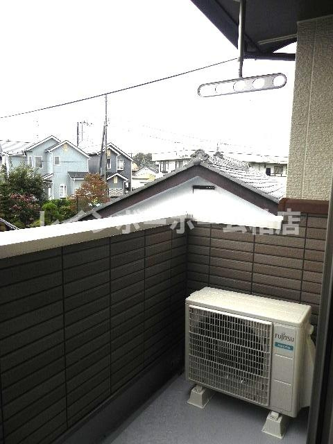 【仲介手数料：50％OFF】対象物件！のバルコニー|落ち着いた時間を過ごせるバルコニーです