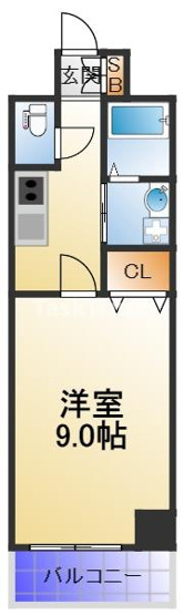 【間取り】 | River side Palace Mai