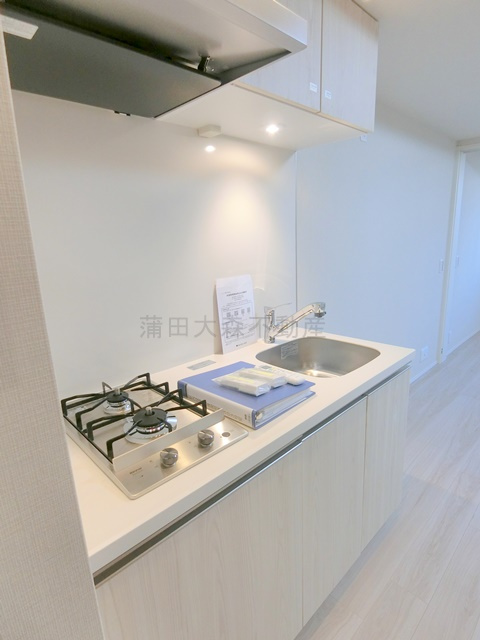 タスキ　リシェス　池上のキッチン|2口ガスコンロのシステムキッチン