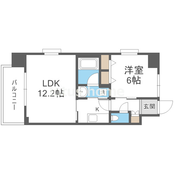 【間取り】 | S-RESIDENCE淀屋橋