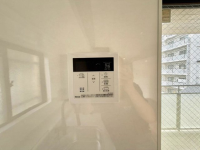 【発電・温水設備】 | 太平パシフィック桑津Ⅱ | 追いだき機能付いていますので、いつでも温かいお風呂で疲れを癒せますよ