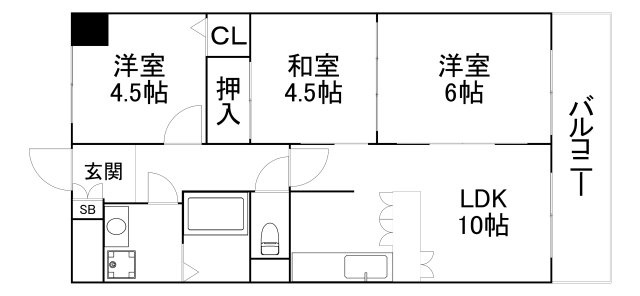 【間取り】 | ツインコートM
