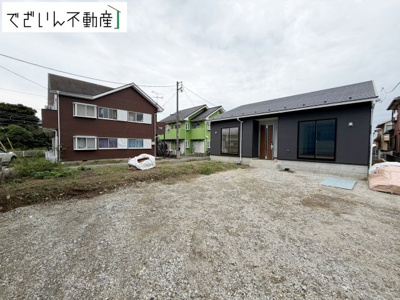 【前面道路含む現地写真】 | CRADLE GARDEN上里町神保原 第6　【平屋】新築住宅 | ≪2号棟≫
現地(2026年8月撮影)