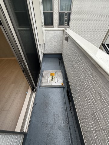カサーディア加島IIのバルコニー