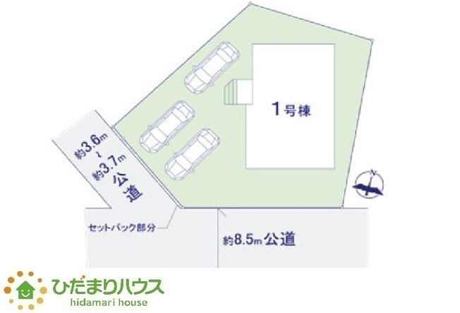 【区画図】 | 水戸市堀町26期　新築戸建　 | 周辺環境充実で暮らしやすい立地。