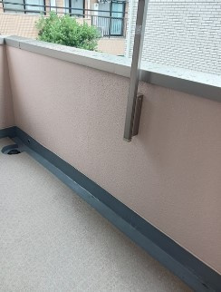 ラッフィナート トドロキのバルコニー