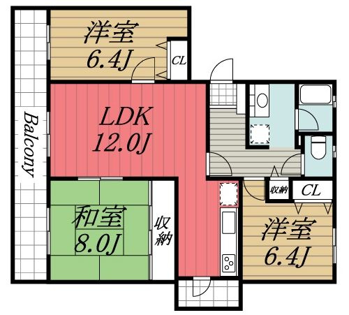 【間取り】 | ケイティ第一