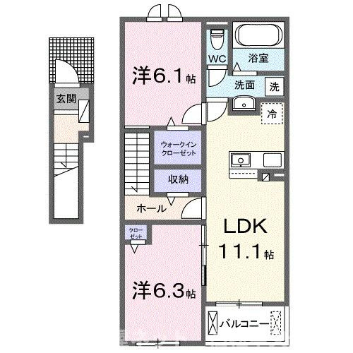 【間取り】 | ウィンクルムＢ