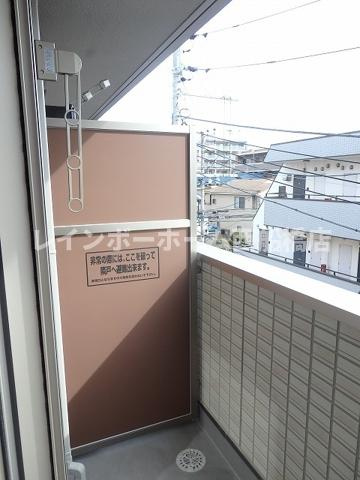 オデッサ浦安のバルコニー