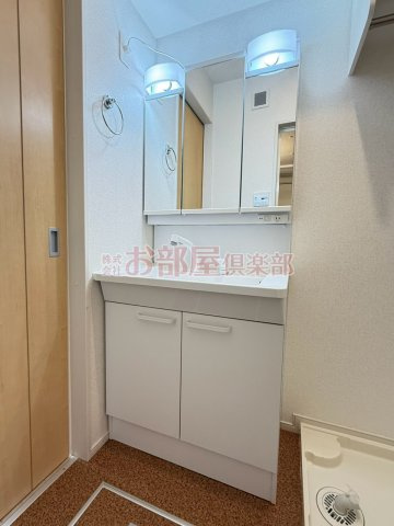 サクラ　ヴィレッジ　クルメ　Ⅱの洗面所|洗面所です
