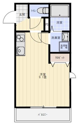 Sou.leaf久留米大駅前の間取り
