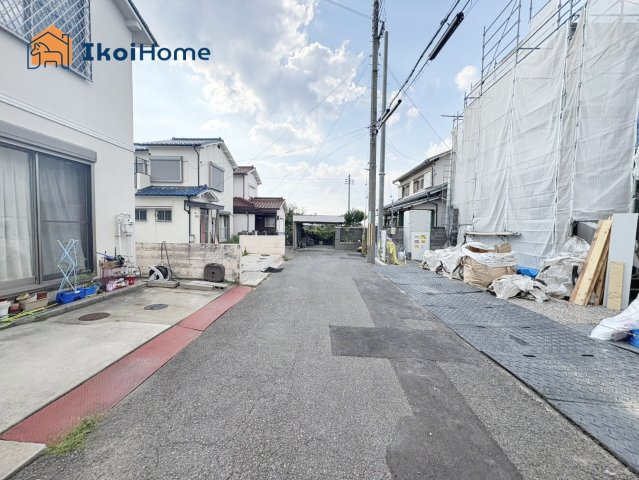 明石市東朝霧丘　B号棟　新築戸建の前面道路含む現地写真|物件・当店の最寄駅まで無料送迎！最短10分で指定場所へお迎えに向かいます！まずはお問い合わせください