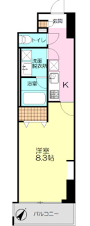 【間取り】 | ラフィシア関内