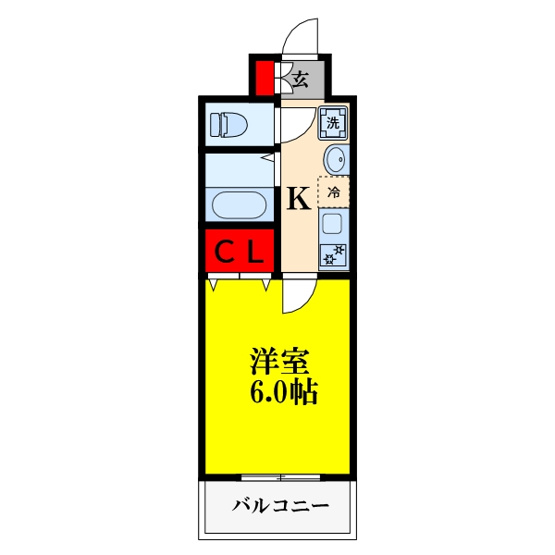 【間取り】 | プレミアムステージ新大阪駅前Ⅱ