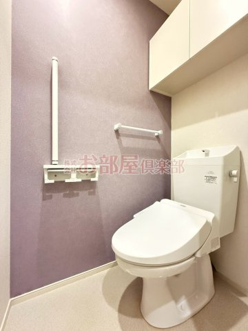 サクラ　ヴィレッジ　クルメ　Ⅱのトイレ|ゆったりとした空間のトイレです