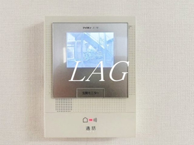 【セキュリティ】 | ハイツあずみⅡ | モニター付きインターフォンです。