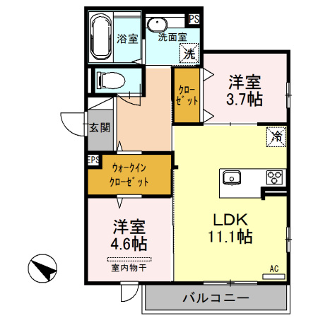 ＳＨＩＮＹＡ ＢＬＤＧ.Ⅱの間取り